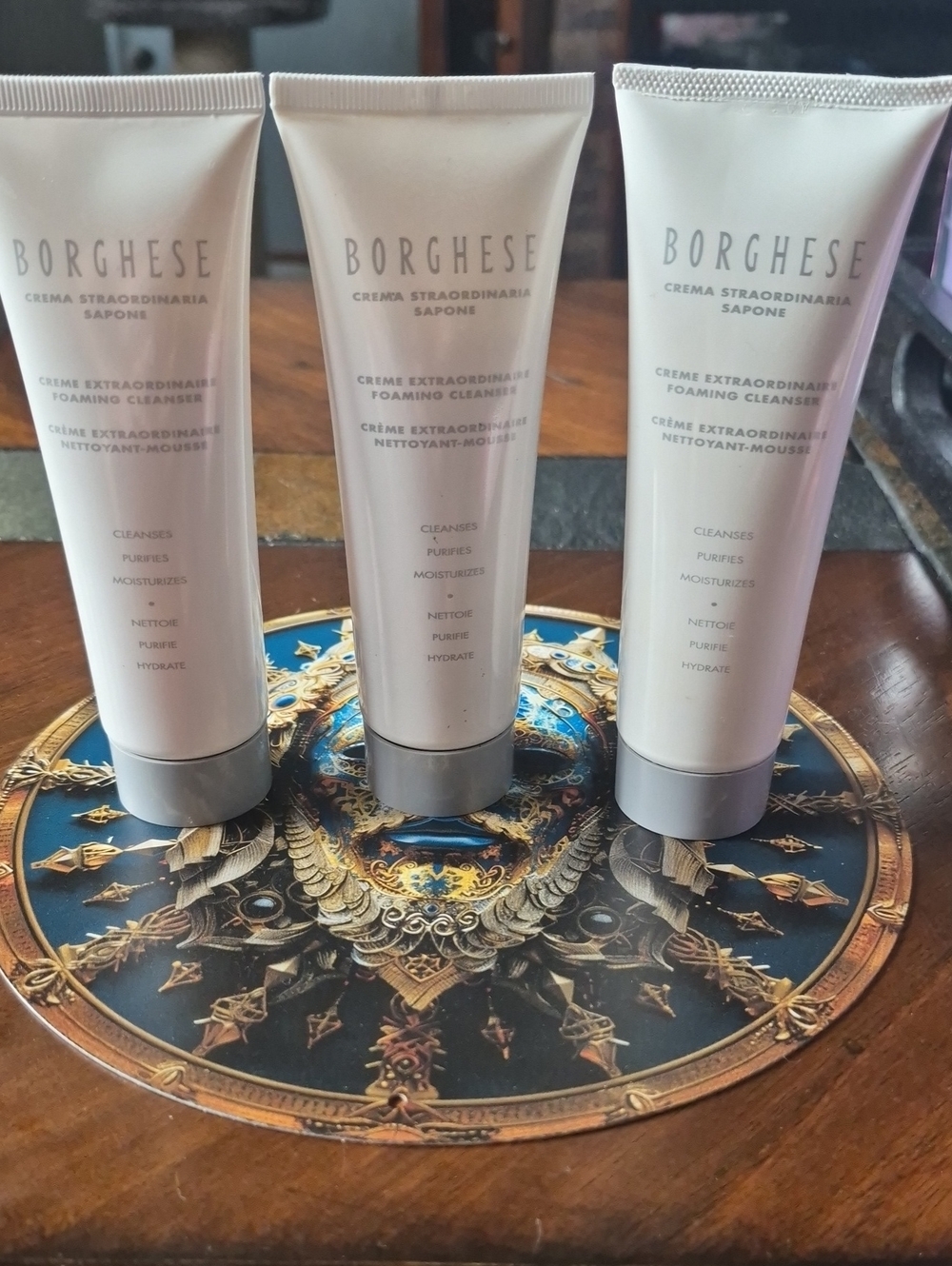 Borghese Cream Extraordinary Foaming Cleanser - 3 Total New